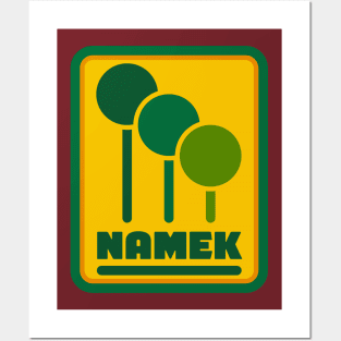 Namek Retro Logo Posters and Art